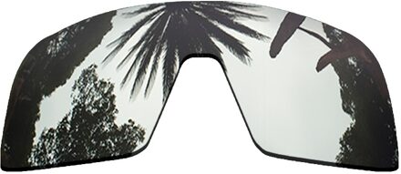 Pazzerby Gepolariseerde Mirrored Coating Vervanging Lenzen Voor-Oakley Sutro Frame Multi-Kleuren zilver