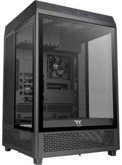 PC-behuizing - THERMALTAKE - The TOWER 500 (zwart) - Behuizing zonder voeding - Medium toren - E-ATX-formaat