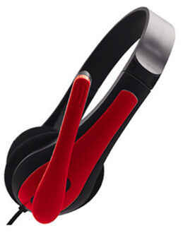 Pc Computer BG1 3-Kleur Gaming Stereo Headset Met Microfoon, Bass Headset, Heldere Geluidskwaliteit, headset Met Microfoon rood