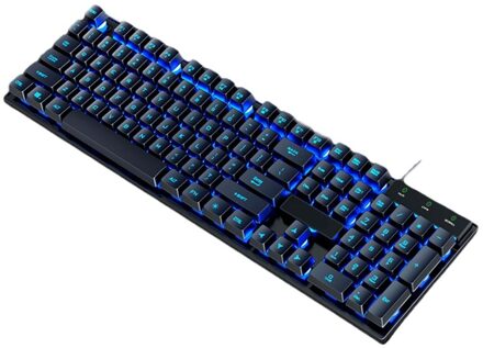 Pc Gamer 104 Sleutel Thee Groen Zwart Rood Schakelaar Ergonomische Lineaire Alternate Action As Backlit Usb Wired Gaming Mechanische Blauw