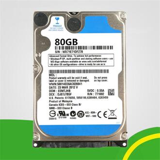 Pc Hard Drive Hdd 5400Rpm Cache Sata 2.5 Laptop Pc Notebook Drive Interne Mechanische Harde Schijf 250/750/80/120/320160/500G 1Tb 80GB