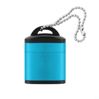 PC Laptop Accessoires Plastic Deksel Telefoon Camera Micro SD TF Geheugenkaart High Speed Mini USB 2.0 Kaartlezer blauw