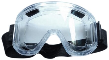 Pc Lens Beschermende Bril Splash Proof Ogen Veiligheid Arbeid Goggles Ontluchtingsventiel Opvallende Slip Midoni Wit