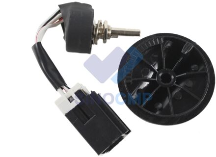 PC200-7 PC-7 Throttle Knop 22u-06-22470 Brandstof Wijzerplaat Voor Komatsu Graafmachine Throttle Motor Knop