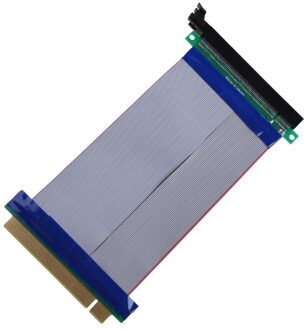 Pci-E 16X Om 16X Riser Extender Card Adapter Pcie 16X Pci Express Flexibele Kabel Z09 M5TD