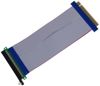 Pci-E Express 16X Riser Card Extender Verlengkabel Lint Flex