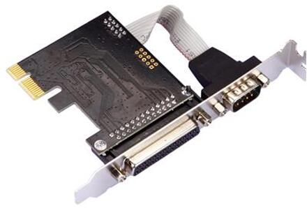 PCI-E Serieel/Parallel Controller Kaart - small