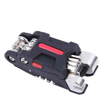 Pcycling 18 In 1 Fiets Multi Repair Tool Set Kit Hexagon Schroevendraaier Moersleutel Set Keten Klinknagel Mountain Cycle Tool sets