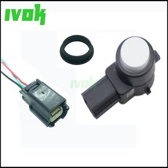 Pdc Parking Sensor + Connector/Plug 13282883 Voor Buick Chevrolet Cruze Aveo Orlando Opel Astra J Insignia Gmc 0263003820 PDC sensor en plug