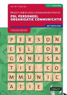 PDL Personeel Organisatie Communicatie -  D.R. in 't Veld (ISBN: 9789463174893)
