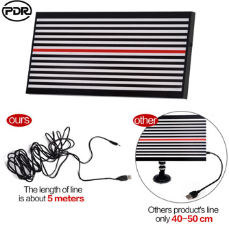 PDR Tools Dent Repair Tools Removal Led Lamp Reflector Light Line Board for Car Dent Removal with 5 Meters Line Uitdeukset