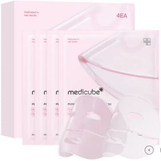 PDRN Pink Collagen Gel Mask Set 28g x 4 sheets