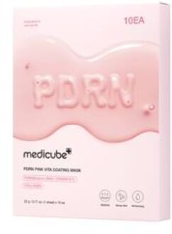 PDRN Pink Vita Coating Mask Set 2025 Version - 22g x 10 sheets