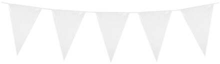 PE reuzenvlaggenlijn wit (10m)