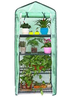 Pe Tier Warme Tuin Tier Mini Huishoudelijke Plant Kas Cover Waterdicht Anti-Uv Beschermen Tuin Planten Bloemen Zonder Houder