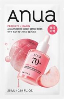 Peach 70 Niacin Serum Mask 2025 Fall Version - 25ml x 1 sheet