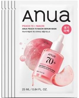 Peach 70 Niacin Serum Mask Bundle Set - Sheetmasker Bundelset