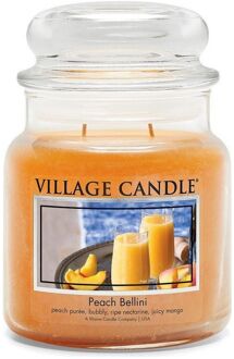 Peach Bellini - Medium Candle - 105 Branduren Geel