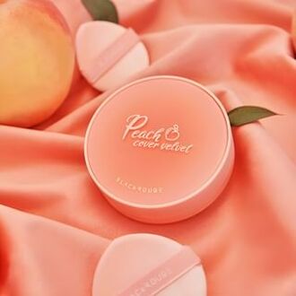 Peach Cover Velvet Cushion - 2 kleuren