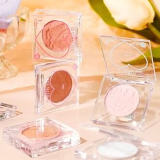 Peach Heart Monochrome Cheek Blusher - 4-6 #04 - 1.6g