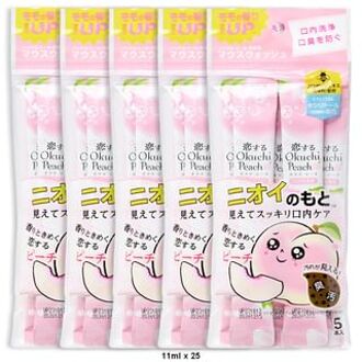 Peach Mouthwash 11ml x 25