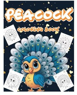 Peacock Coloring Book - Valentina Varol