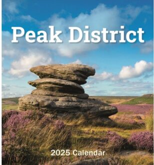 Peak District Mini Easel Desk Calendar 2025 - Calendars, Carousel