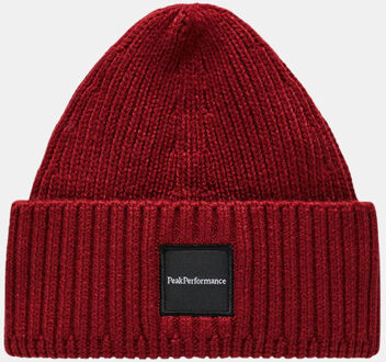 Peak Performance Cornice Hat Muts Rood - One size