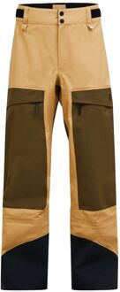 Peak Performance Gravity Gore-Tex 3L Ski/Snowboardbroek Heren XL Zand