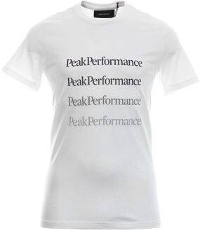 Peak Performance Ground Tee 2 - Witte T-shirts Heren - S