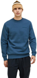 Peak Performance M original small logo crew mountain lake Blauw - XL