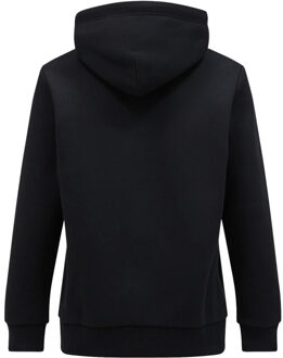 Peak Performance M original small logo hood black Zwart