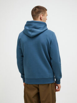 Peak Performance M original small logo hood mountain lake Blauw