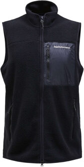 Peak Performance M. pile vest black Zwart - XL