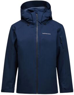 Peak Performance Maroon Insulated Ski Jas Heren 2XL Donkerblauw