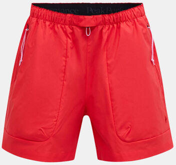 Peak Performance Outdoor Cargo Kortebroek Dames Rood - S