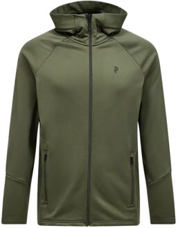 Peak Performance Rider Essentials Fleece Vest Heren M Donkergroen