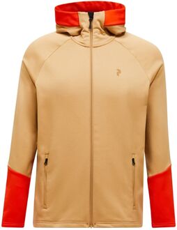 Peak Performance Rider Essentials Fleece Vest Heren M Oranje