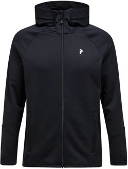 Peak Performance Rider Essentials Midlayer Zip Fleecevest Zwart - XL