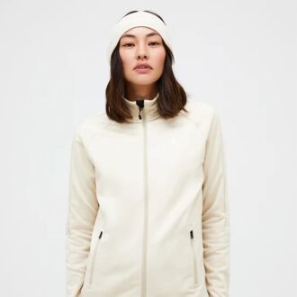 Peak Performance Rider Zip Fleece Vest Dames L/40 Zand