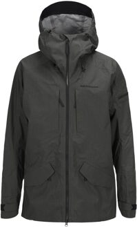 Peak Performance Teton Melange Shell Ski Jacket - Heren Ski jas Grijs - XL