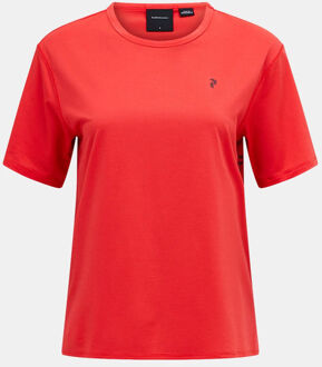 Peak Performance Trail T-shirt Dames Rood - M
