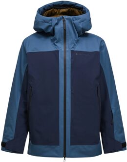 Peak Performance Whitelight Insulated Ski Jas Heren M Blauw