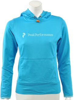 Peak Performance Wmns Carr Hood - Sweater Blauw - XS