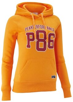 Peak Performance Wmns Sweat Hood - Oranje Dames Sweater - XS