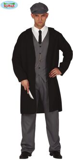 Peaky Blinders Gangster Kostuum Zwart