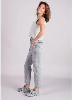 Peanut cropped top gestreept Beige - S