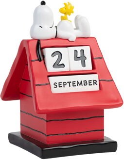 Peanuts 3D perpetual Calendar Snoopy Doghouse
