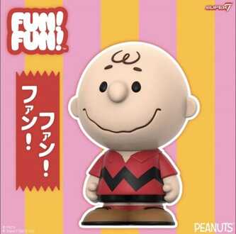 Peanuts FUN! FUN! Vinyl Action Figure Charlie Brown (Red Shirt) 13 cm