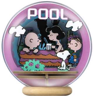 Peanuts Puremind Model Kit Wooden Theater Globe Cool Pool